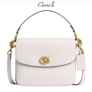 NWT Coach Pebble Leather Crossbody Bag